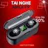 Tai Nghe Bluetooth 5.0 Amoi F9 Không Dây True Wireless Ban Quôc Tê Nút Cảm Ưng Kiêm Sạc Pin Dự Phòng Paris01.Shop