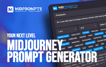 MidPrompts · Your Midjourney Prompt Generator small promo image