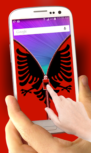 免費下載個人化APP|Albania Flag Zipper LockScreen app開箱文|APP開箱王