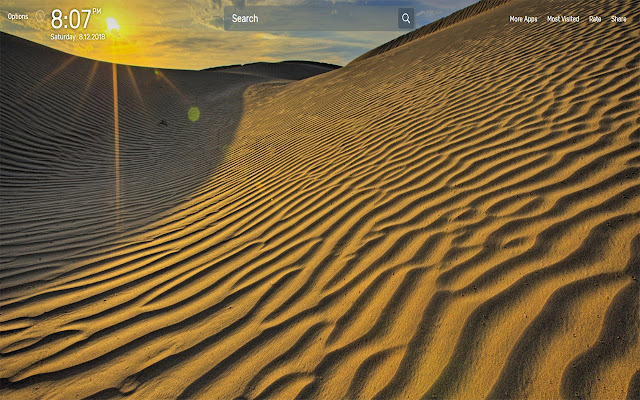 DUNES Wallpapers NewTab Theme