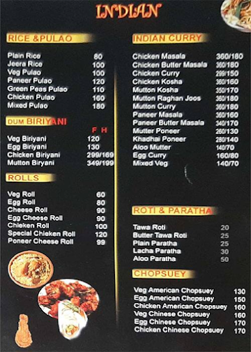 Big Bite Food Shala menu 