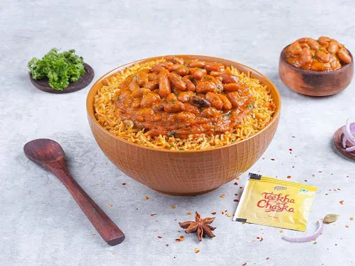 Rajma Masala Rice Bowl (Spicy)
