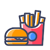 The Burger Land, Rambaug Colony, FC Road, Pune logo