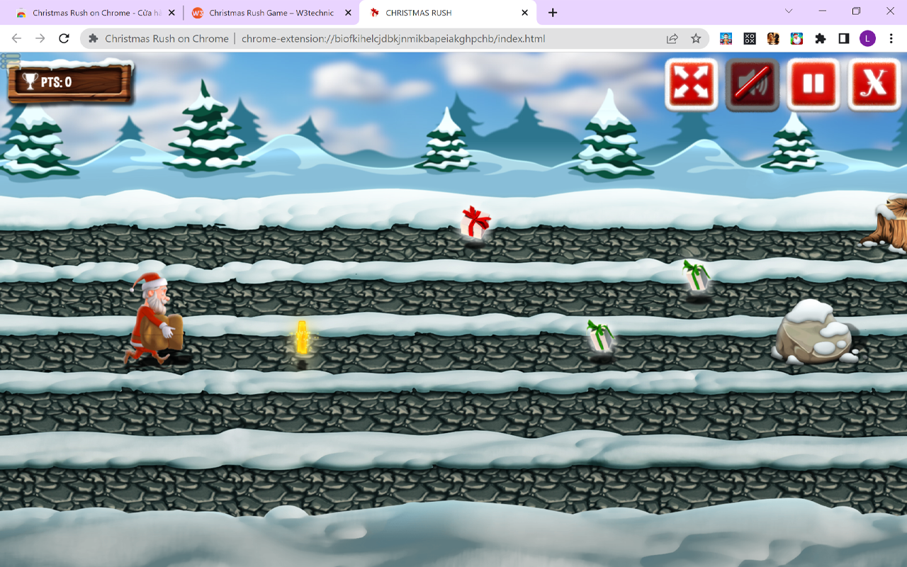 Christmas Rush on Chrome Preview image 4