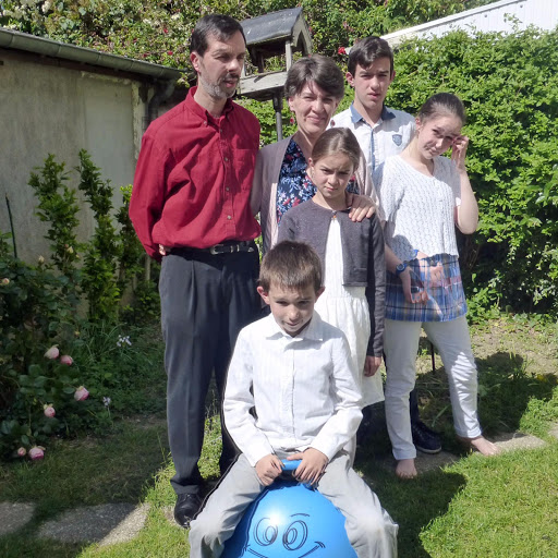 La famille Ménard participe au cross du courrier de l'Ouest pour soutenir L'Arche en Anjou !