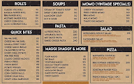 Vintage Cafe And Bistro menu 3