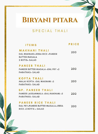 Biryani Pitara menu 5