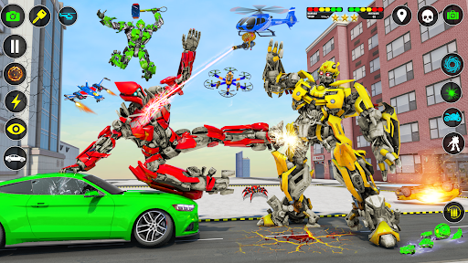 Screenshot Dino Car Transform Robot Game