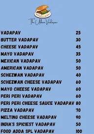 The Urban Vadapav menu 1