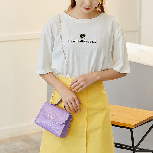 Title 6, Womens Fashion Casual Chain Tote Shoulder Bag,...