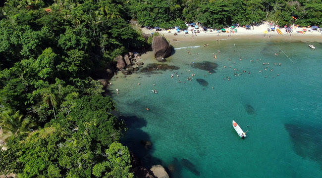 Praia do Félix em Ubatuba