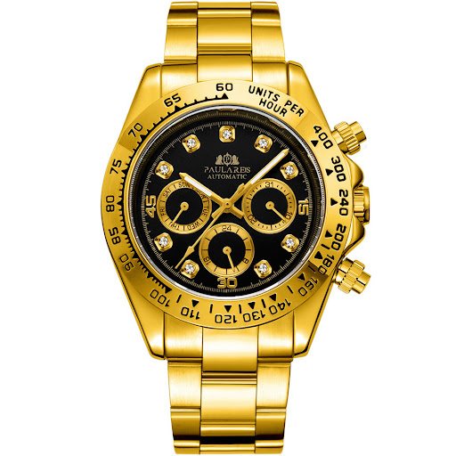 Title 29, Mens Automatic Mechanical Multifunctional Lumi...