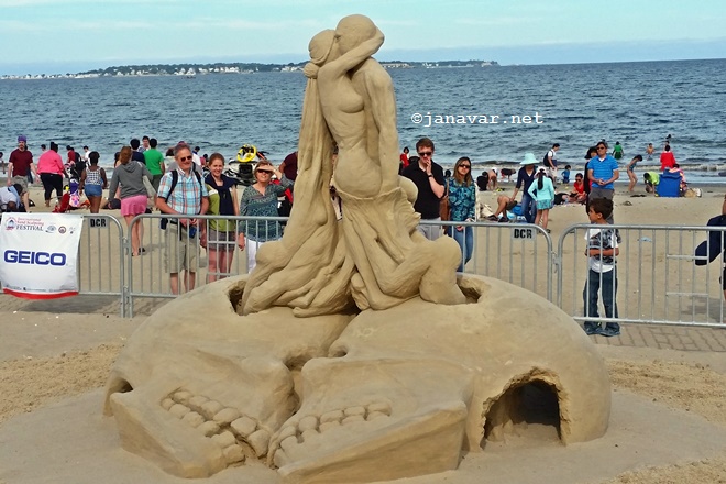 Visited: Revere Beach International Sand Sculpture Festival 2015