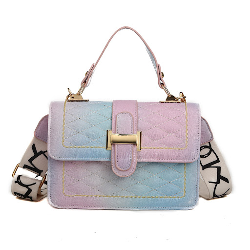 Title 5, Wide Shoulder Strap All-match Messenger Handbag...