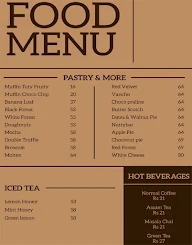 Red Bubble Cafe menu 1