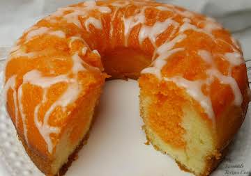 Orange Creamsicle Cake!