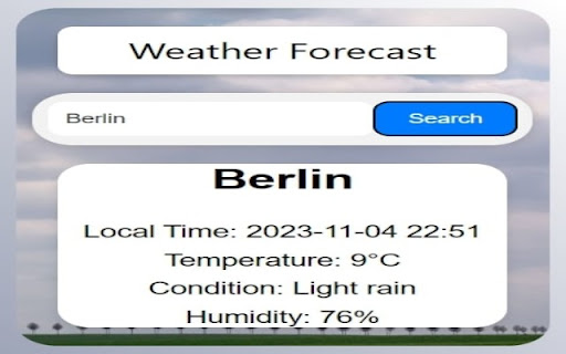 Weather Forecast