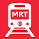 Singapore MRT and LRT Map icon