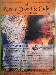 Nirala Food & Cafe menu 1