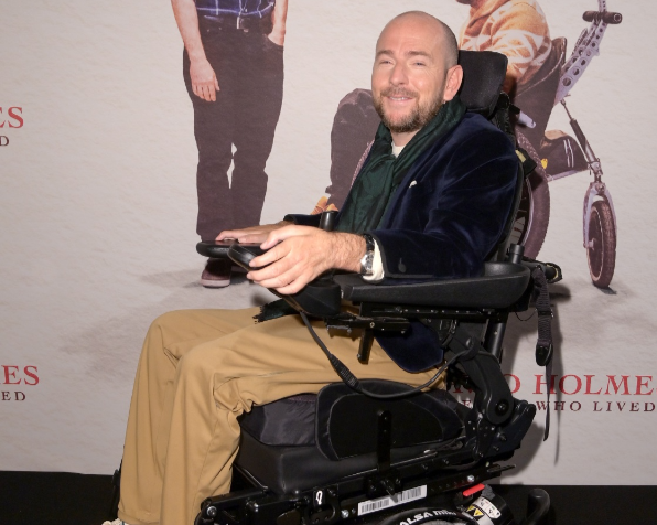 David Holmes attends the "David Holmes: The Boy Who Lived" UK premiere at 8 Northumberland Avenue on November 16 2023 in London, England.