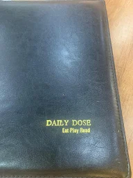 Daily Dose menu 1