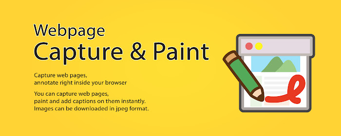 Webpage Capture and Paint marquee promo image