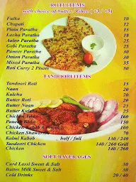 Darshan Paradise Rstaurant menu 1