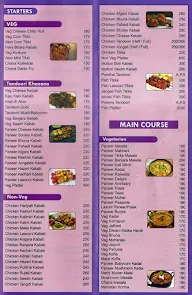 Hotel Srushti menu 2