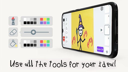 Screenshot Stickman: draw animation maker