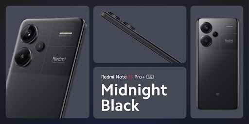 Crisp and clear in Midnight Black.