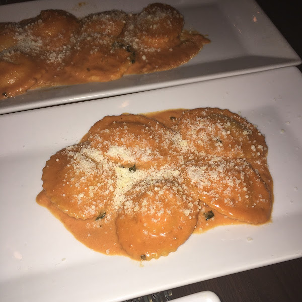 Cheese ravioli