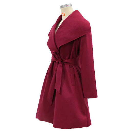 Title 4, Coat Womens Long Sleeve Stitched Cardigan Maon...