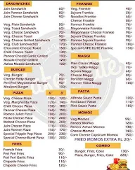 Cafe Elite menu 1