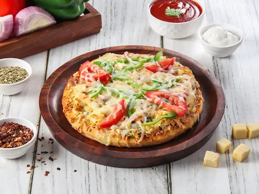 7" Cheese Onion Capsicum Pizza