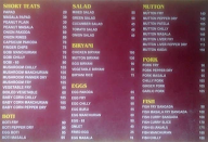 Samrat Regency Bar & Restaurant menu 1