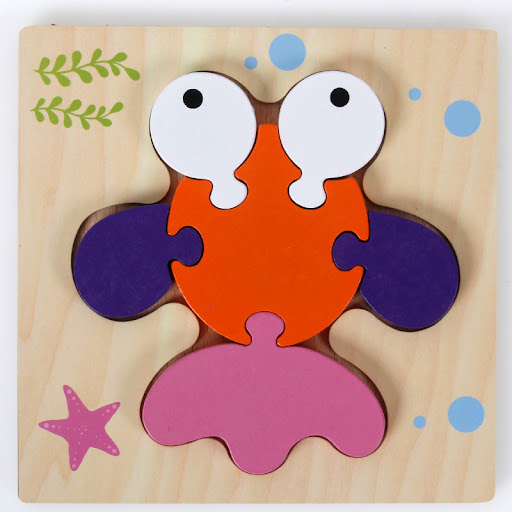 Title 13, 3D Wooden Toys for Children Early Education Puz...