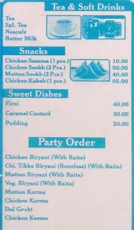 Good Luck Restaurant menu 1