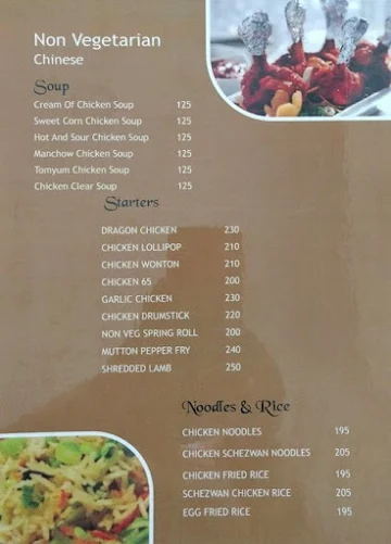 Chillis49 menu 
