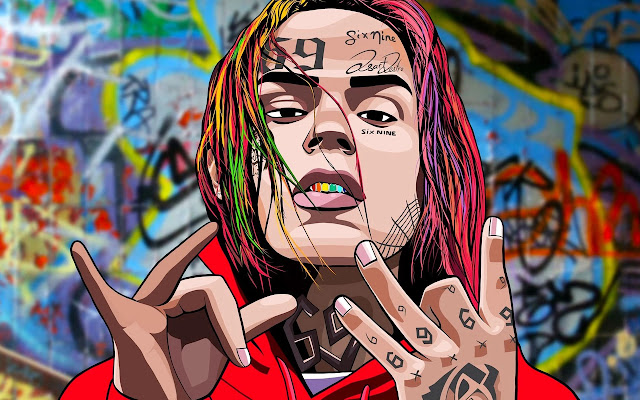 Tekashi69 6ix9ine Nova guia de papéis de parede