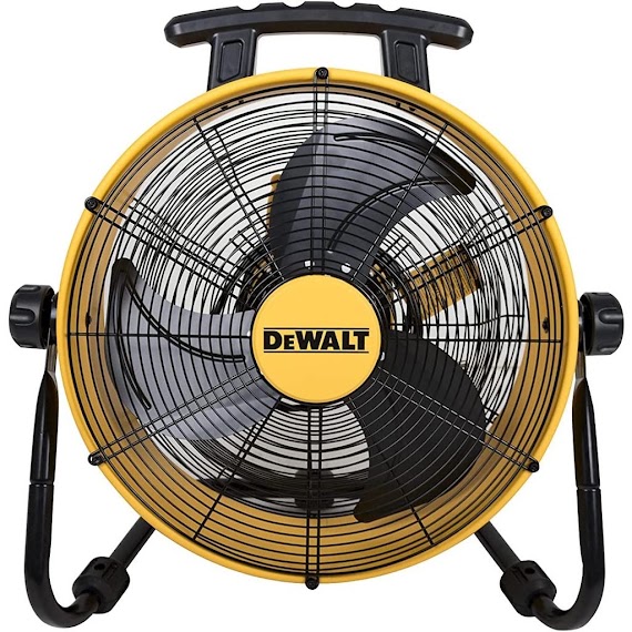 Quạt Sàn Công Nghiệp Động Cơ Brushless Dewalt 18″ - 40 Cm Dxf1832 - Hàng Chính Hãng