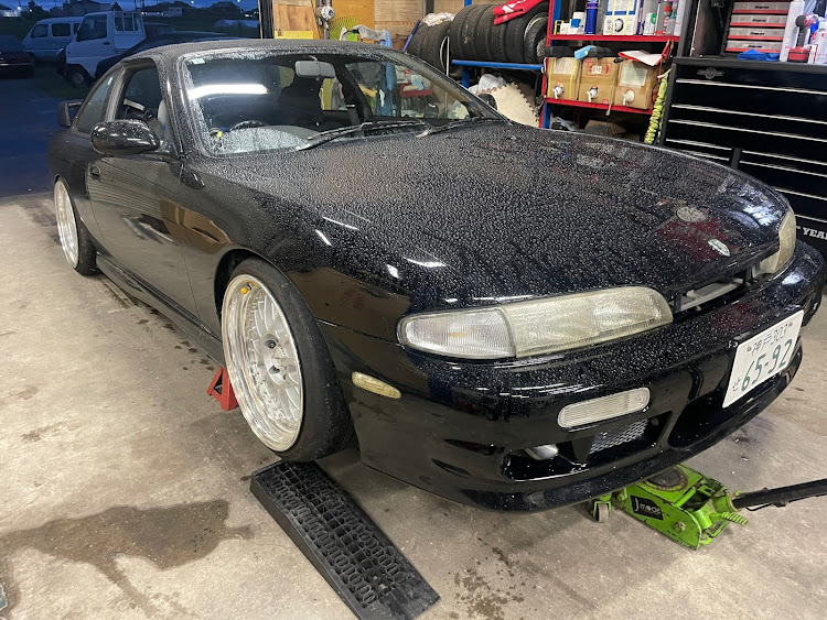 シルビアのずぶ濡れの愛車・ワコーズ・ずぶ濡れの車内・2か月前の下書きに関するカスタム事例の投稿画像1枚目