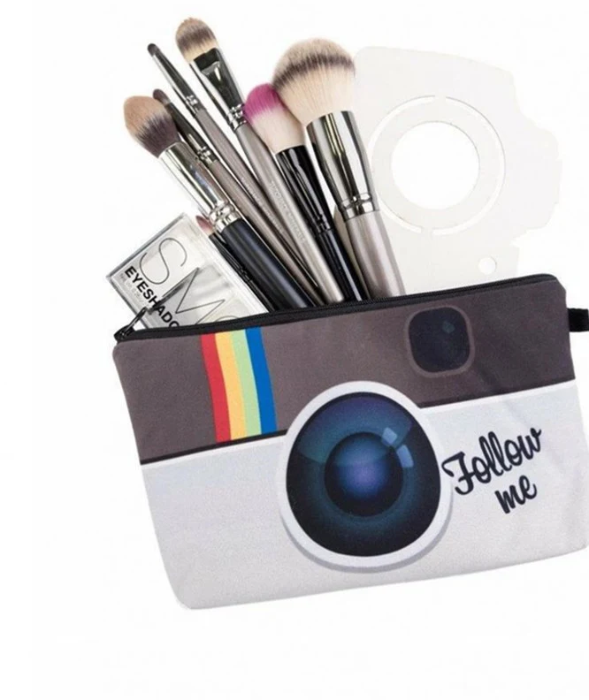 Title 4, Trousse de maquillage imprimée avec un motif d...