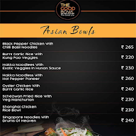 The Good Bowl menu 1