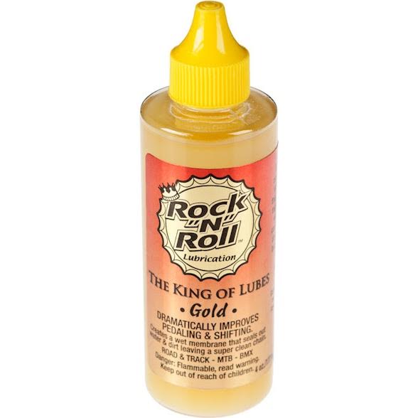 Rock N Roll 4 oz Chain Lube Gold