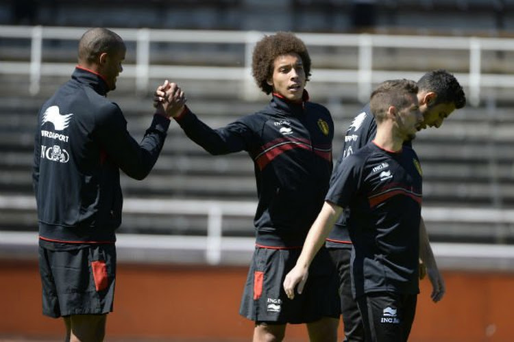 Axel Witsel au soutien de Vincent Kompany