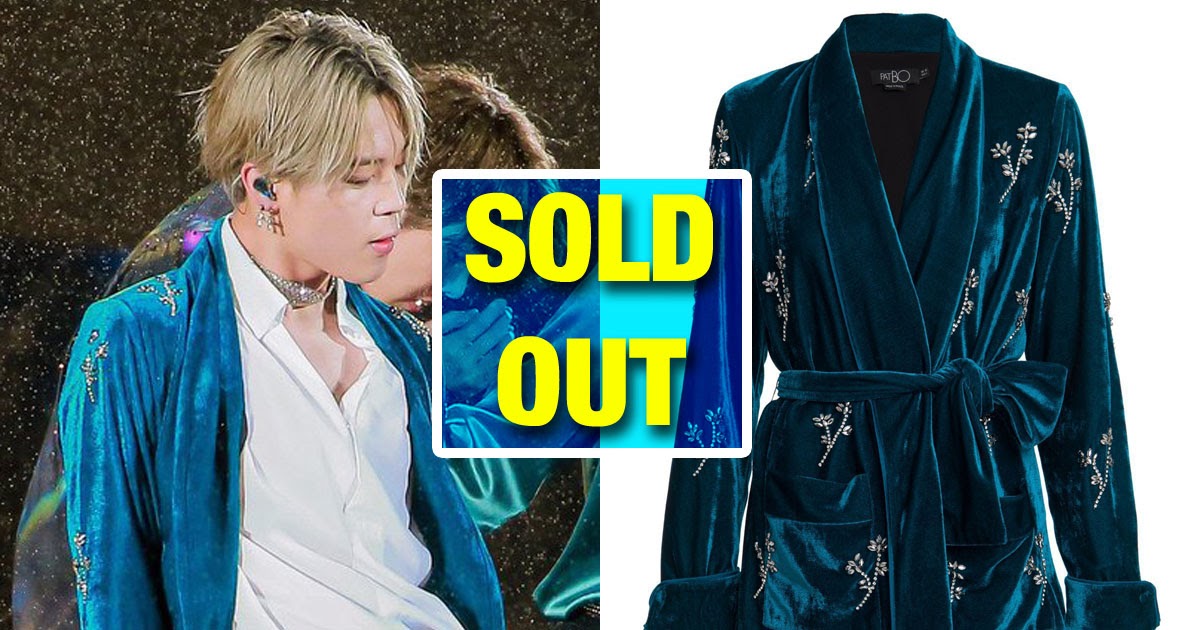 BTS's Jimin proved his Sold Out King power when the Louis Vuitton outfit  he wore on You Quiz on the Block sells out