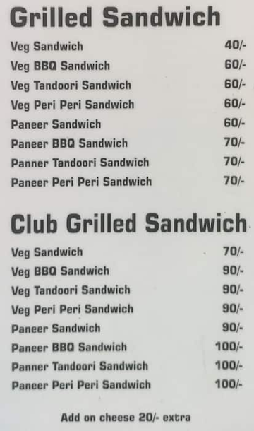 2 Fat Brothers menu 