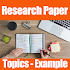 Research Paper Topics1.0