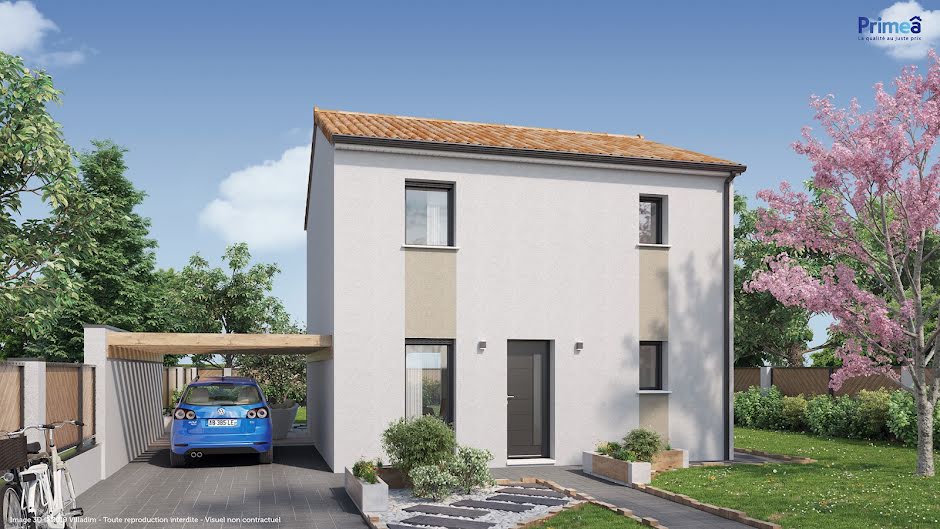 Vente maison neuve 4 pièces 90 m² à Saint-Aubin-de-Médoc (33160), 463 348 €
