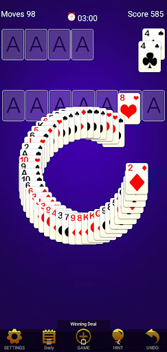 Screenshot Solitaire 77